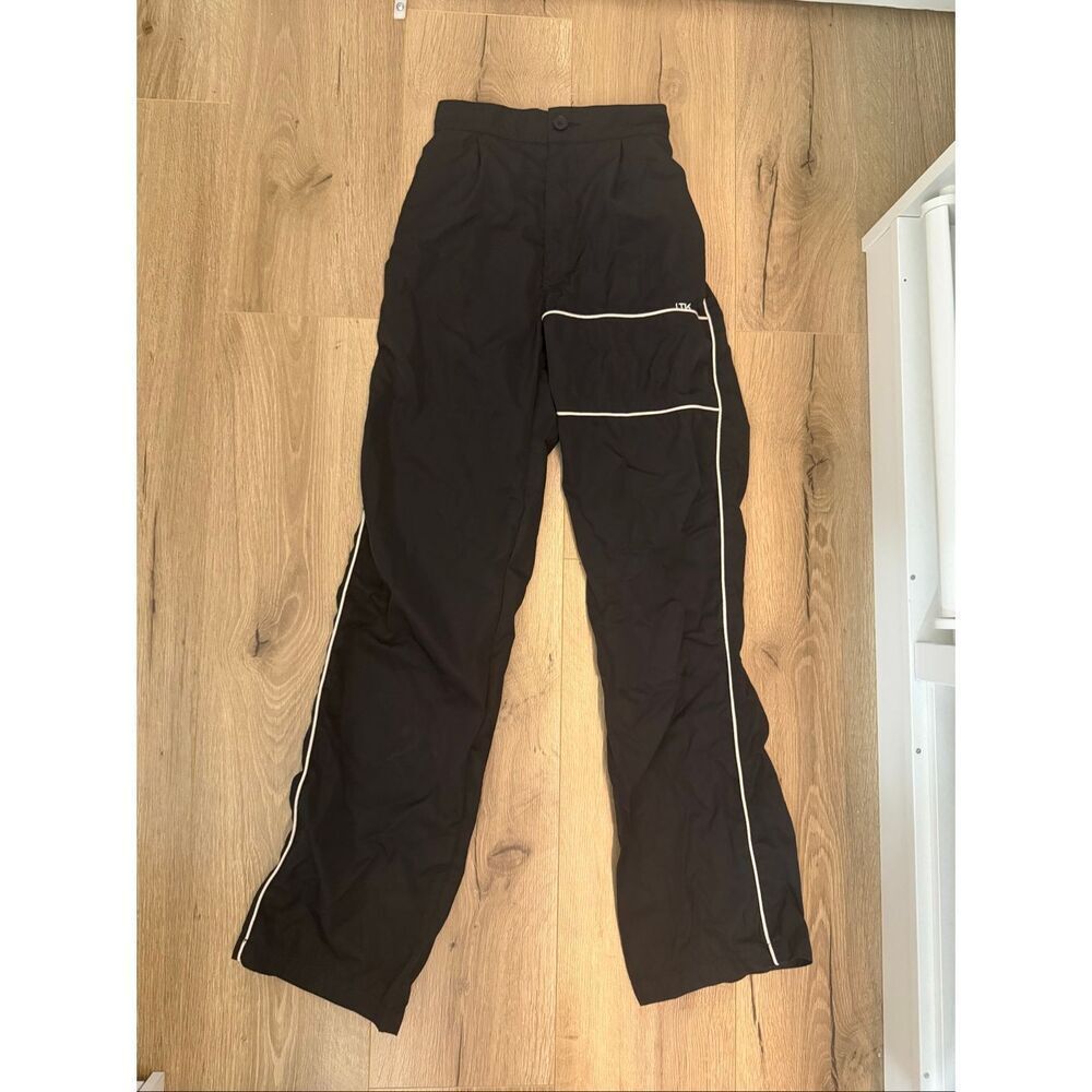 LUXE TO KILL size 2 women’s black and white jogger pants